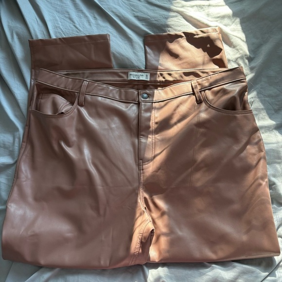 Abercrombie & Fitch Pants - Abercrombie & Fitch Leather Pants